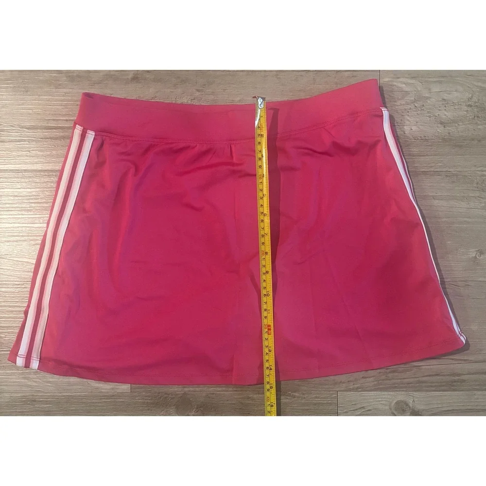 Tail Pink Athletic Skort Womens Large Tennis Golf Skirt Striped Activewear L